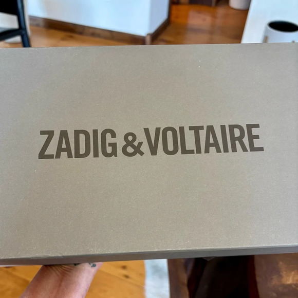 ZADIG & VOLTAIRE Joecassin Loafers in Ice color with Black Sole - Picture 12 of 12